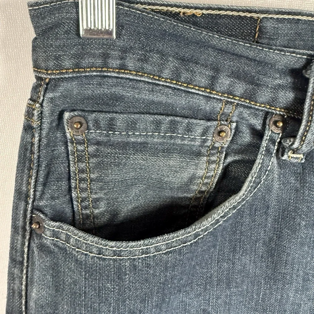 Levi's 501XX Haiti Men 34x30 Denim Dark Wash Cotton Button Fly 5 Pocket Jeans